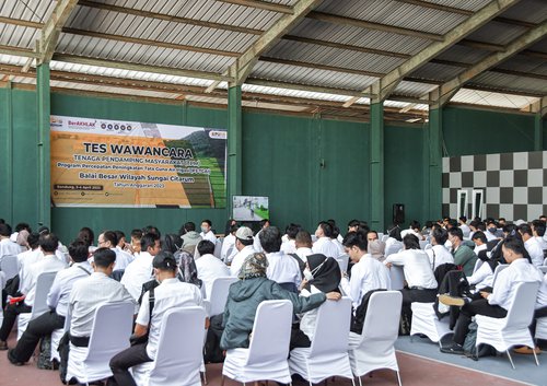 Tes Wawancara Tenaga Pendamping Masyarakat (TPM) Program Percepatan Peningkatan Tata Guna Air (P3-TGAI) Balai Besar Wilayah Sungai Citarum – Tahun Anggaran 2023