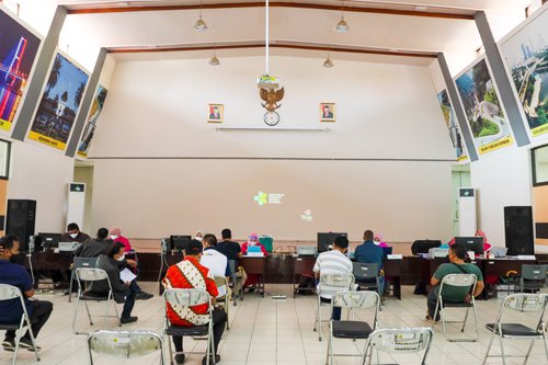 Vaksinasi Covid-19 Pegawai Kementerian PUPR Kota Bandung