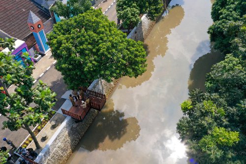 Peresmian Ruang Publik Waterfront Sungai Cidurian Kota Bandung