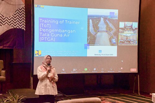 Training Of Trainer (TOT) Pengembangan Tata Guna Air (PTGA)